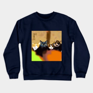 The Feral Cat Album Cover Crewneck Sweatshirt